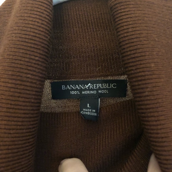 Beautiful Banana Republic 100% Merino wool sweater, sz L, fits like M - Picture 2 of 4